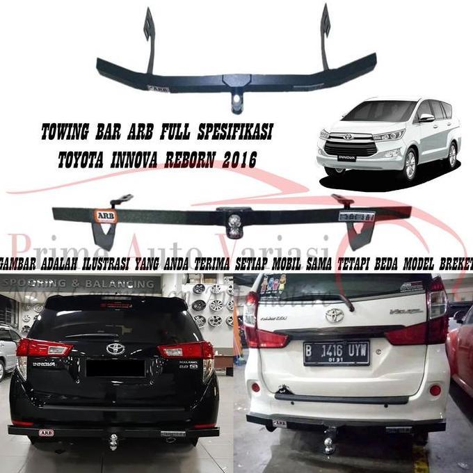 TOWING BAR ABESI BUMPER BELAKANG TOWING BAR - INNOVA REBORN 2016