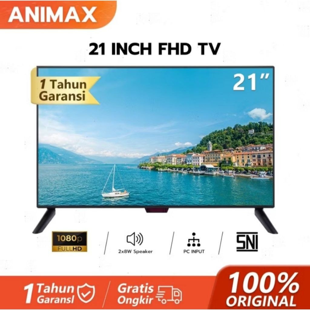 TV DIGITAL ANIMAX 21 INCH FULL HD