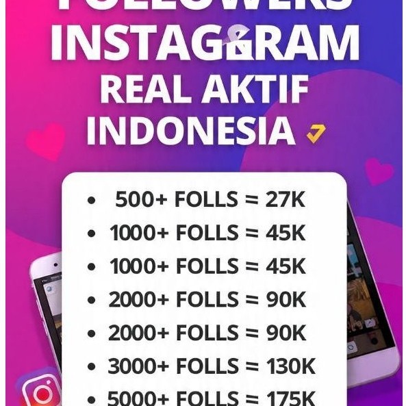 Layanan Peningkatan Akun Instagram 1K Premium