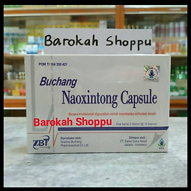 ASLI Naoxintong Obat jantung koroner stroke herbal China buchang Naoxintong