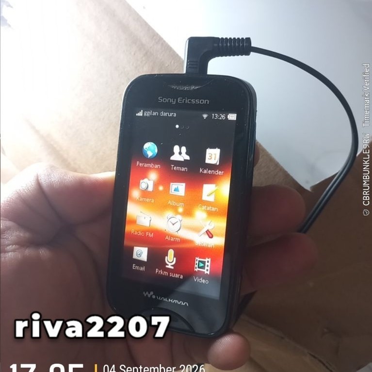 sony walkman WT13i - player mp3 sony
