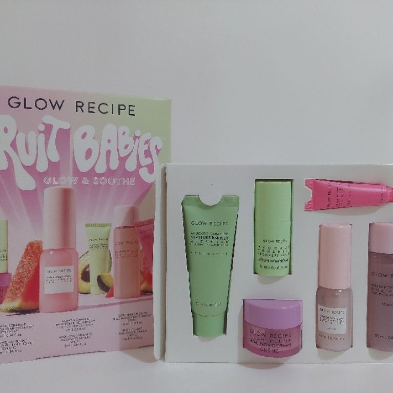 Glow Recipe (Fruit Babies Glow & Soothe) Set