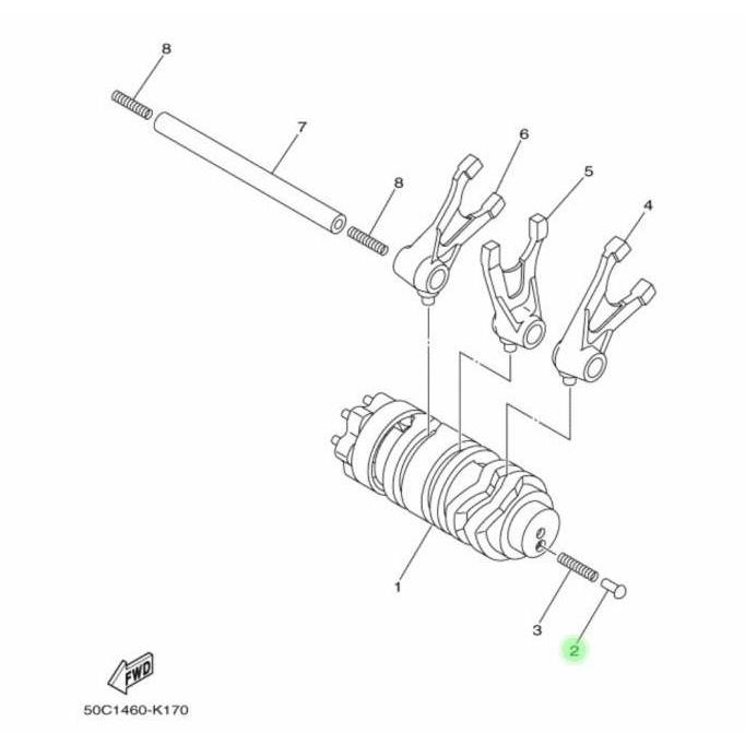 Promo PIN PEN POINT TONJOKAN SWITCH NETRAL VEGA ZR RR FORCE FI 5TP-E8542-00 Diskon