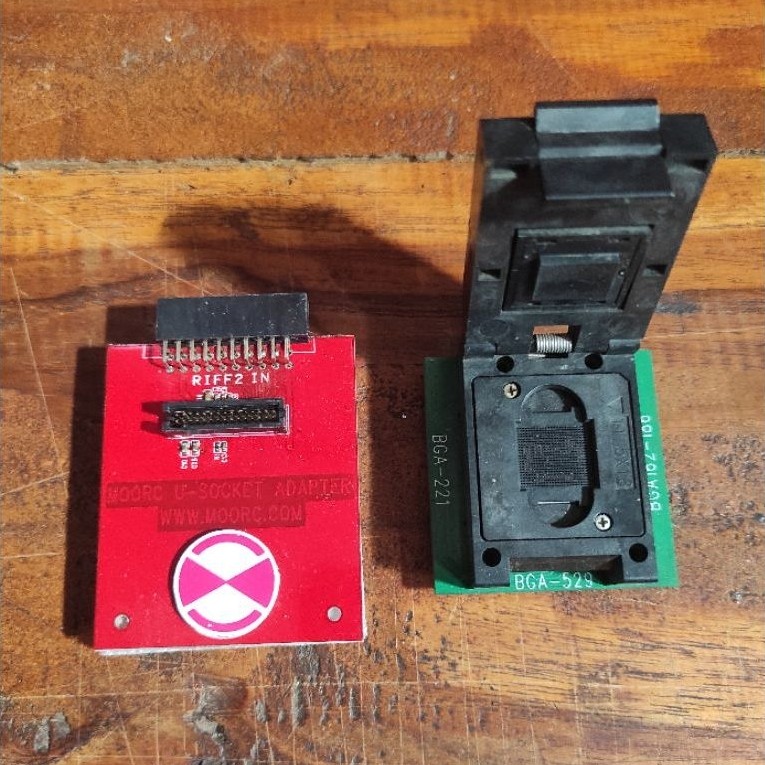 Socket bga 153+186+221+529 bekas original suppot EASY JTAG PLUS