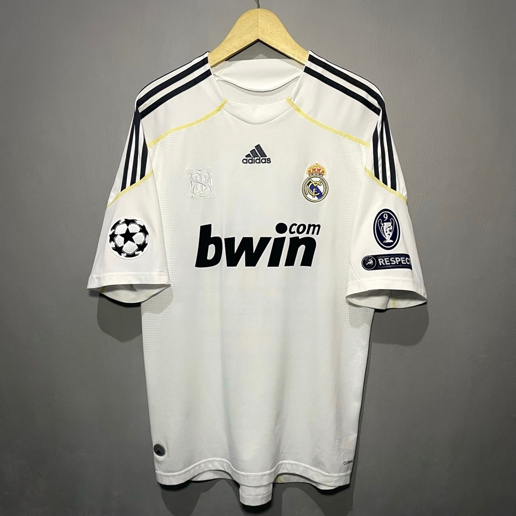 Jersey Original Real Madrid Home 2009/2010 Ronaldo - L