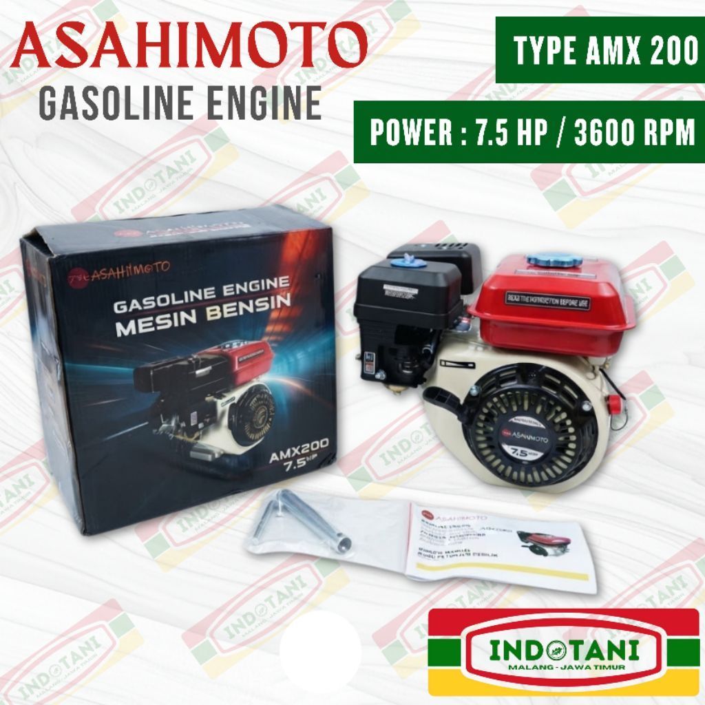 Penggerak SUPRA GX200 / Engine SUPRA GX200 / Mesin Desel / Mesin Penggerak / Mesin Disel
