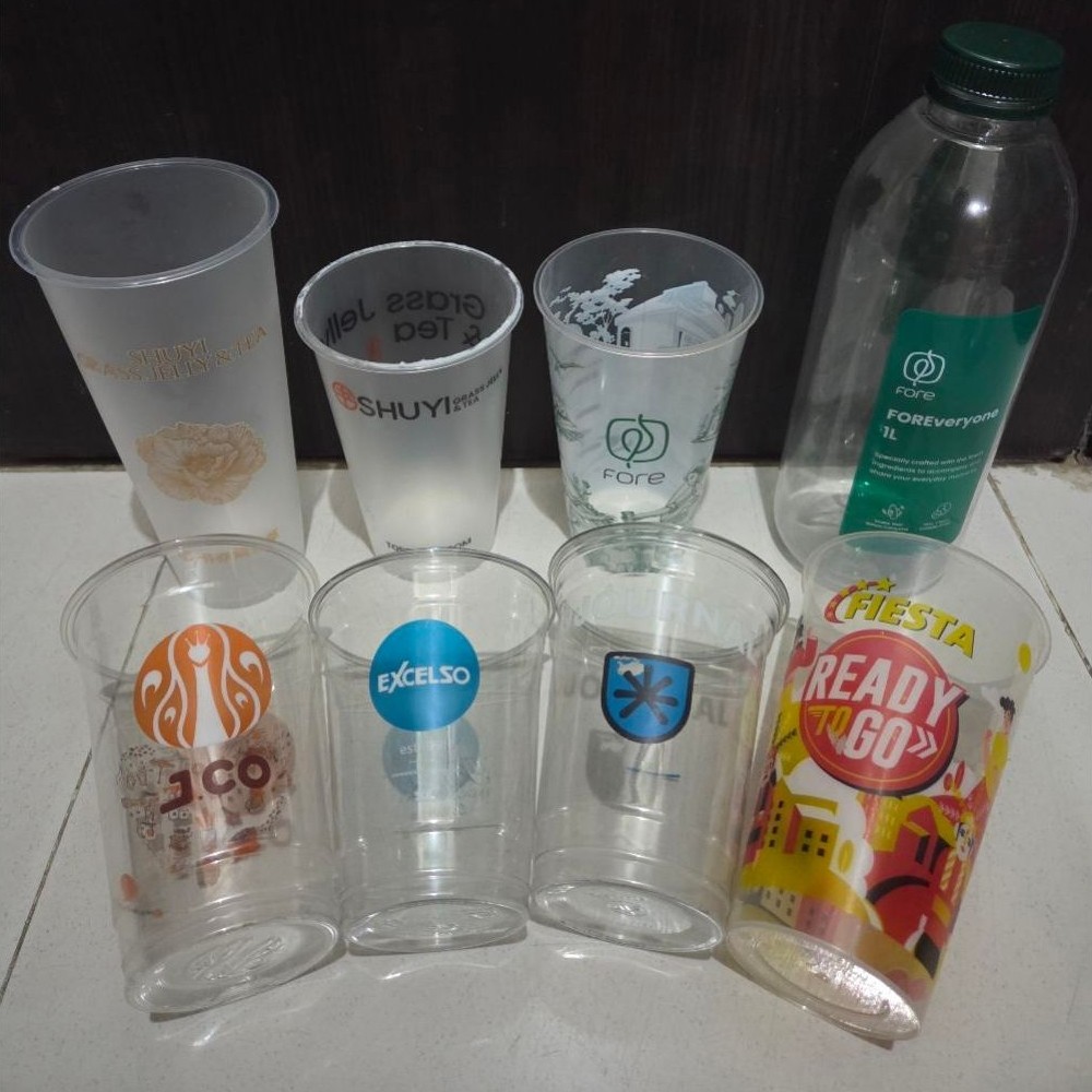 [BACA DESK] Ori Gelas Plastik Shuyi Excelso Djournal Fore Jco Fiesta
