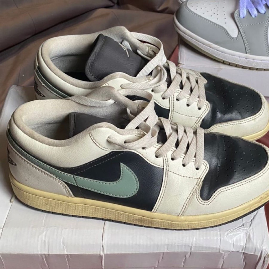 Air Jordan 1 Low Jade Smoke Original