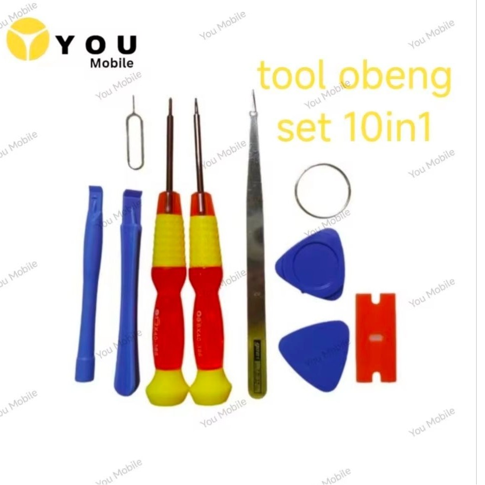 Obeng Set Hp 10 in 1 universal Obeng for Hp