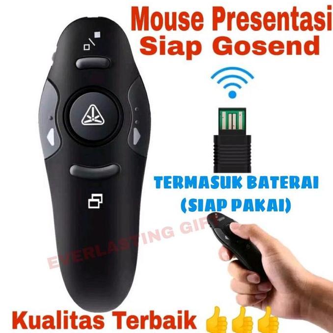 Mouse Wireless Pointer Untuk Presentasi Terlarisss 