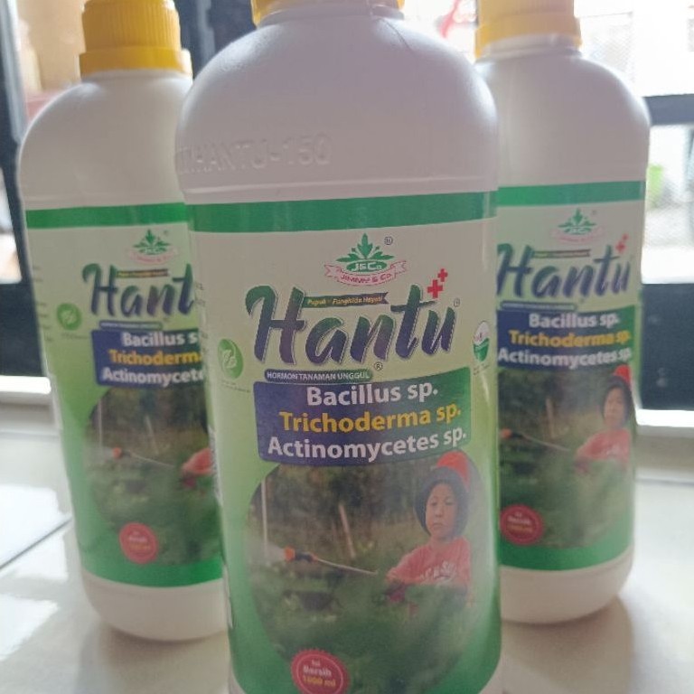 Trichoderma sp. pupuk + fungisida Hayati Jimmy Hantu 1 Liter