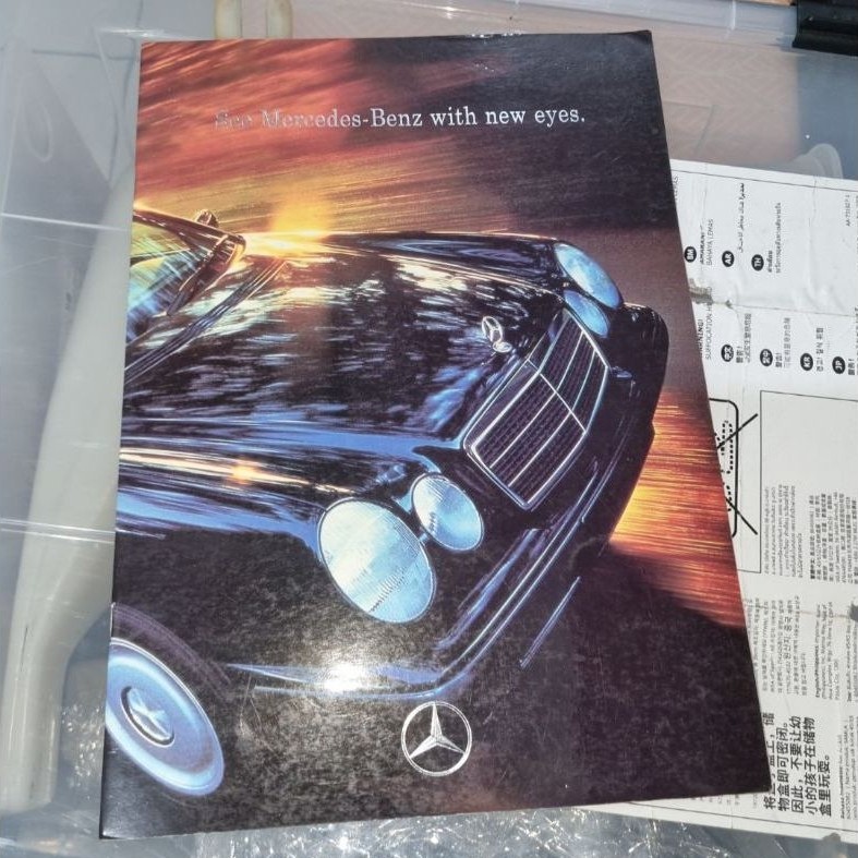 brosur mercedes benz W210 original