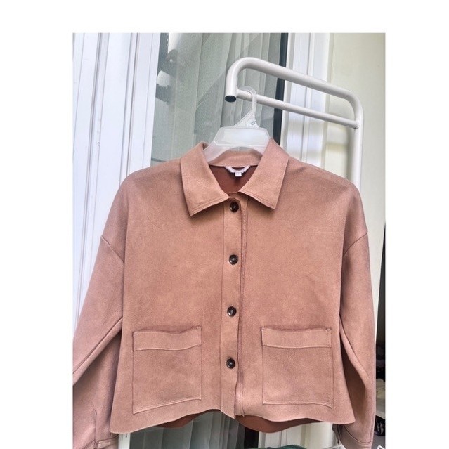 Preloved Suede Jacket St Yves Size M Original