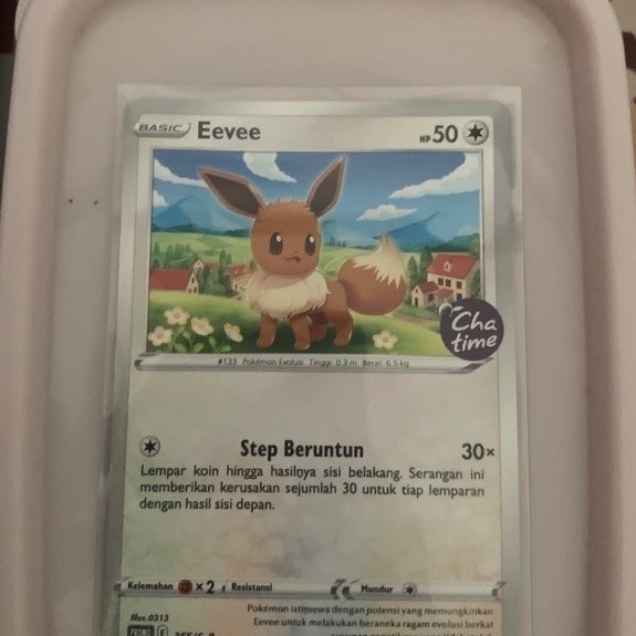Kartu Eevee Promo Chatime