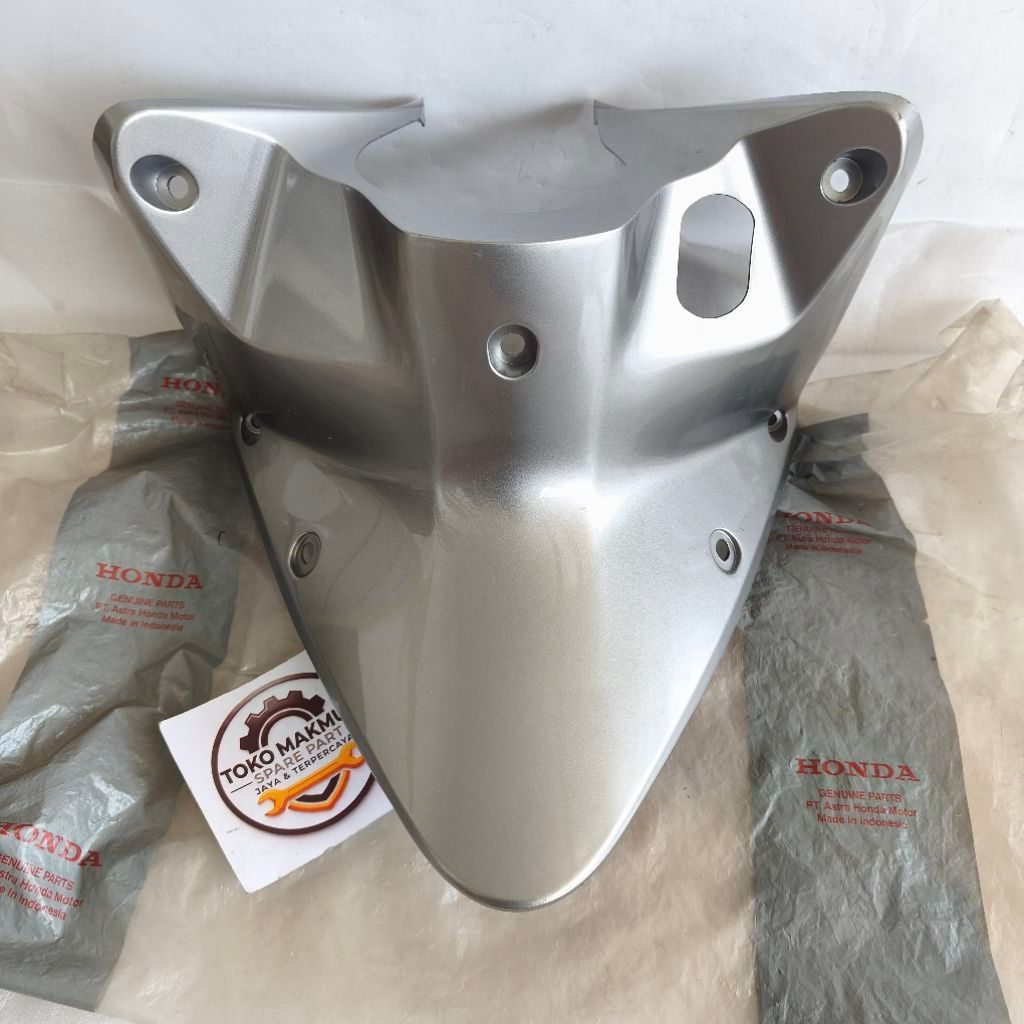 64310 KWW A00DSM COVER KONTAK LEGSHIELD LEGSHIL HONDA REVO DX REVO ABSOLUTE SILVER ORIGINAL HONDA GE
