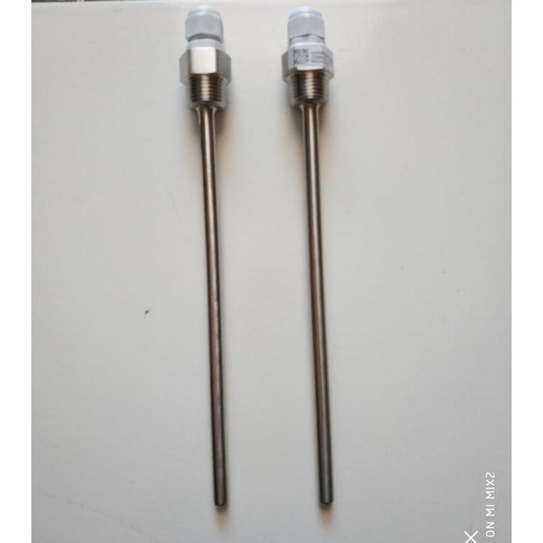 1/2" Npt Panjang 250Mm Thermowell Stainless Steel Temperature Sensor