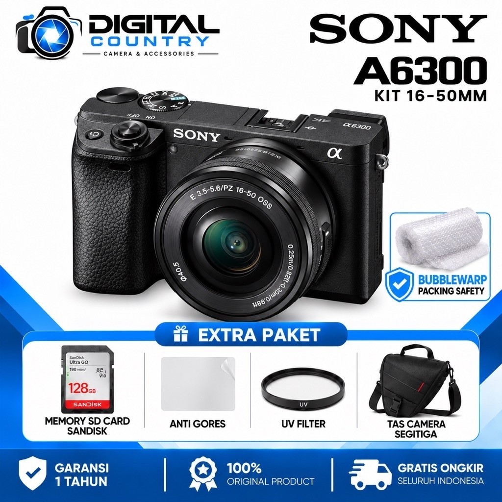 SONY ALPHA A6300 KIT 16-50MM / SONY A6300 KIT 16-50MM / SONY A6300