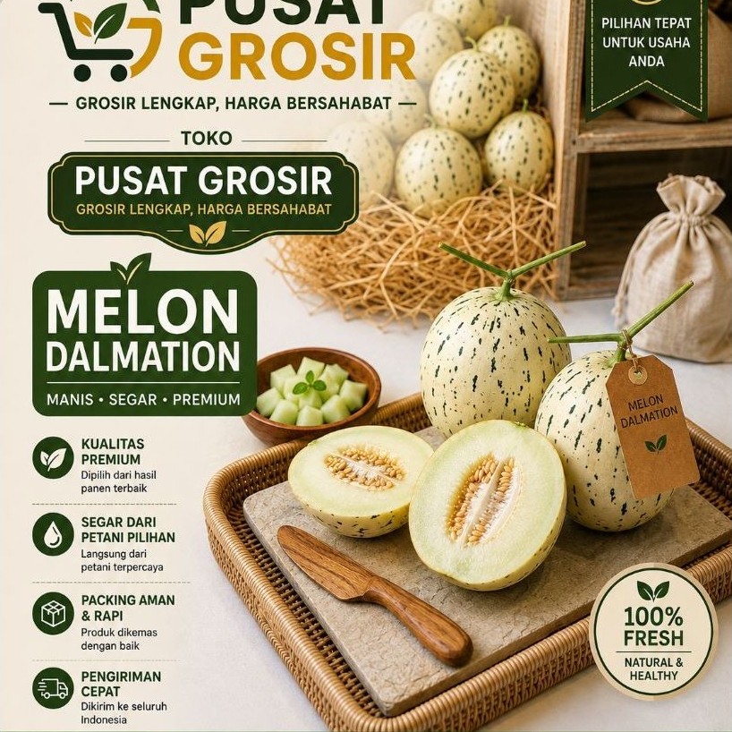 “DALMATION HYDRO MELON”Melon Hidroponik Premium