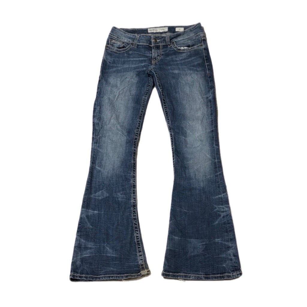 Y2K vintage stella low rise flare bootcut denim jeans