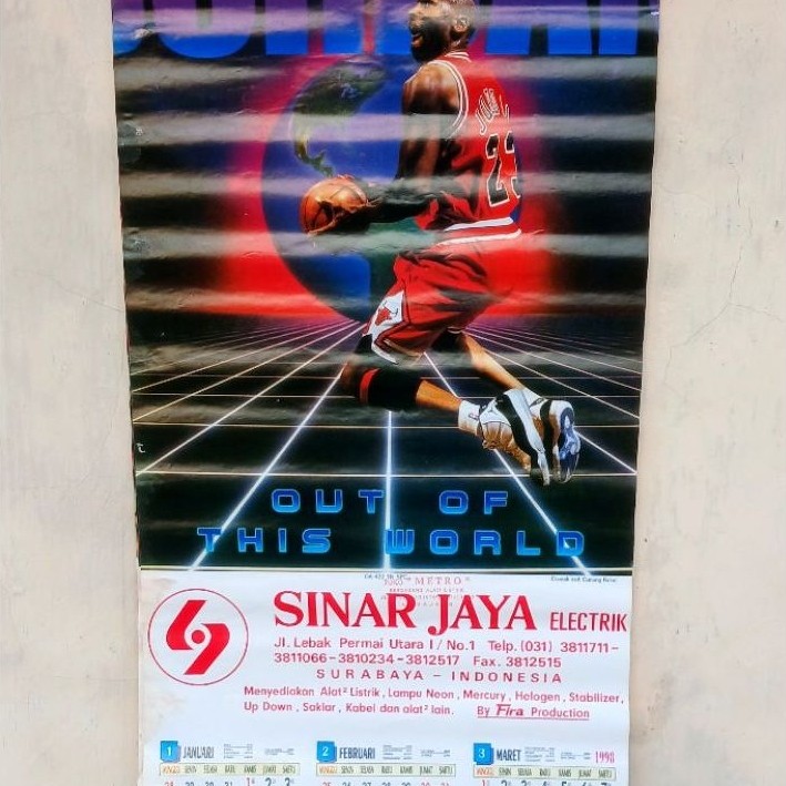 Kalender Jadul Tahun 1998