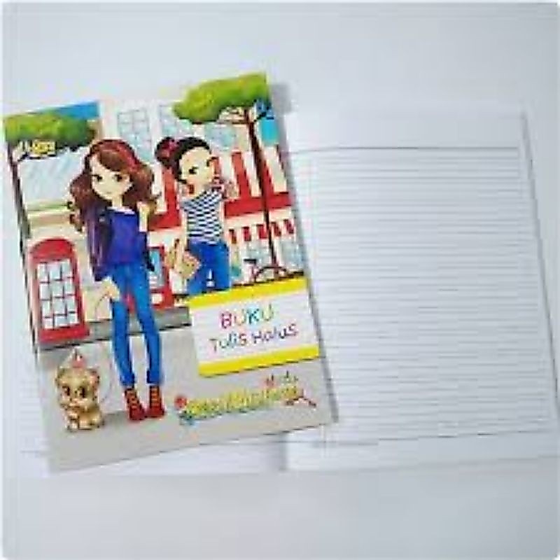 buku tulis halus kasar kiky 38