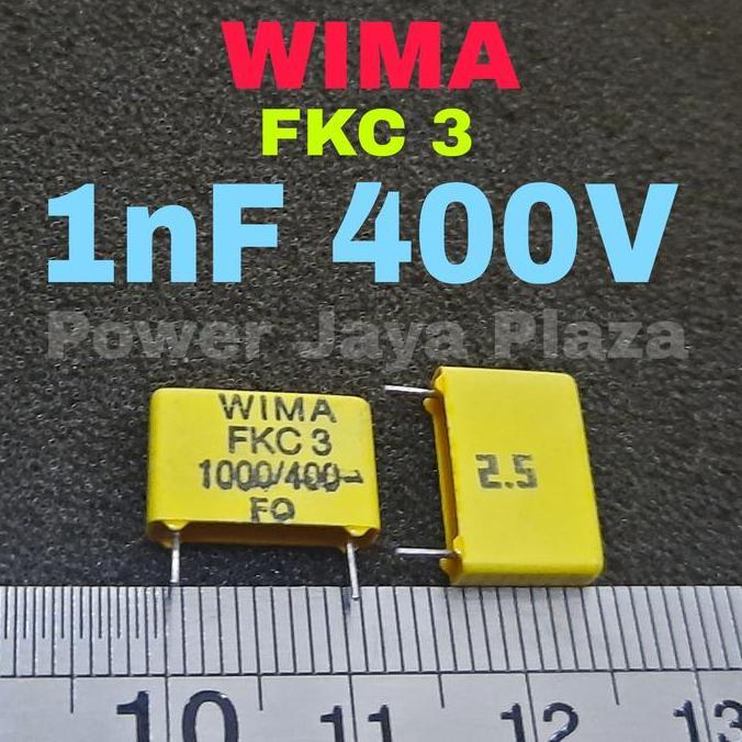 KAPASITOR 1NF 400V FKC3 WIMA PJP79