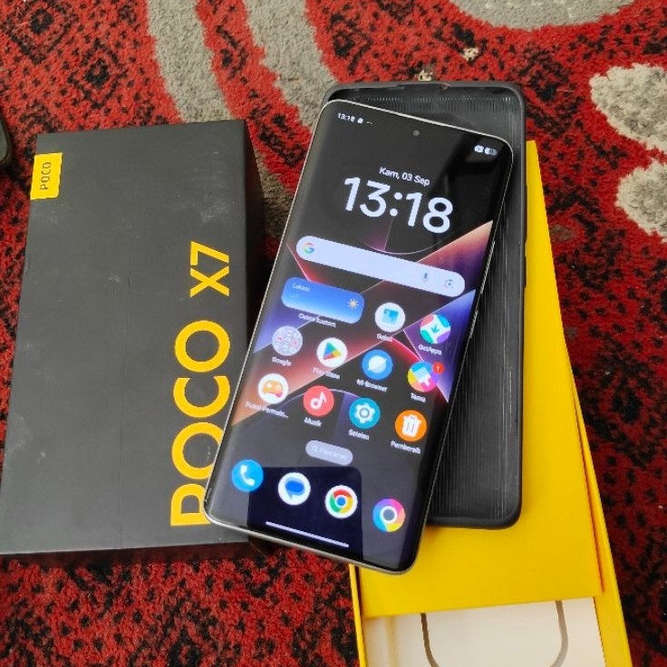 poco x7 5G...Ram 8+8/256gb...Fulset...segel mulus..