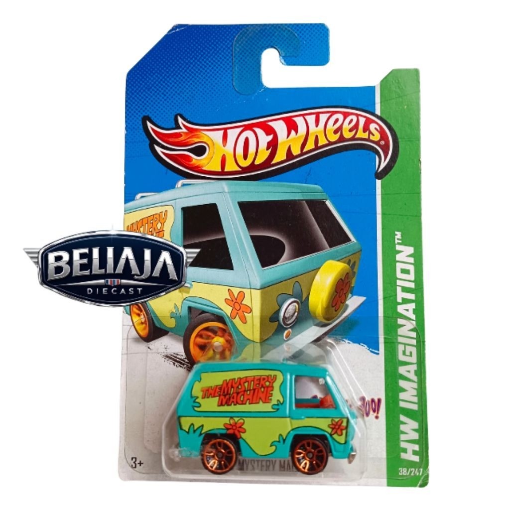 HOT WHEELS THE MYSTERY MACHINE SCOOBY DOO HW IMAGINATION