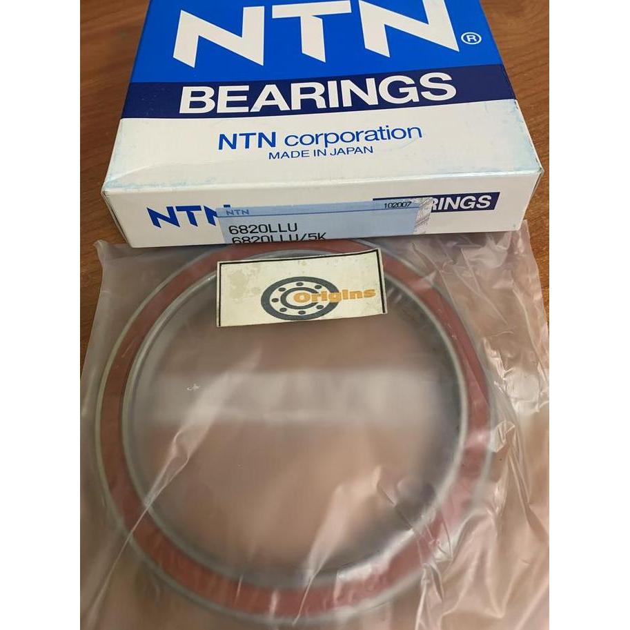 BEARING 6820 LLU NTN ASLI JAPAN 6820 2RS OB89