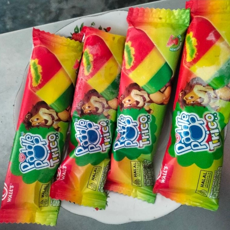 Walls ice cream paddle pop trico