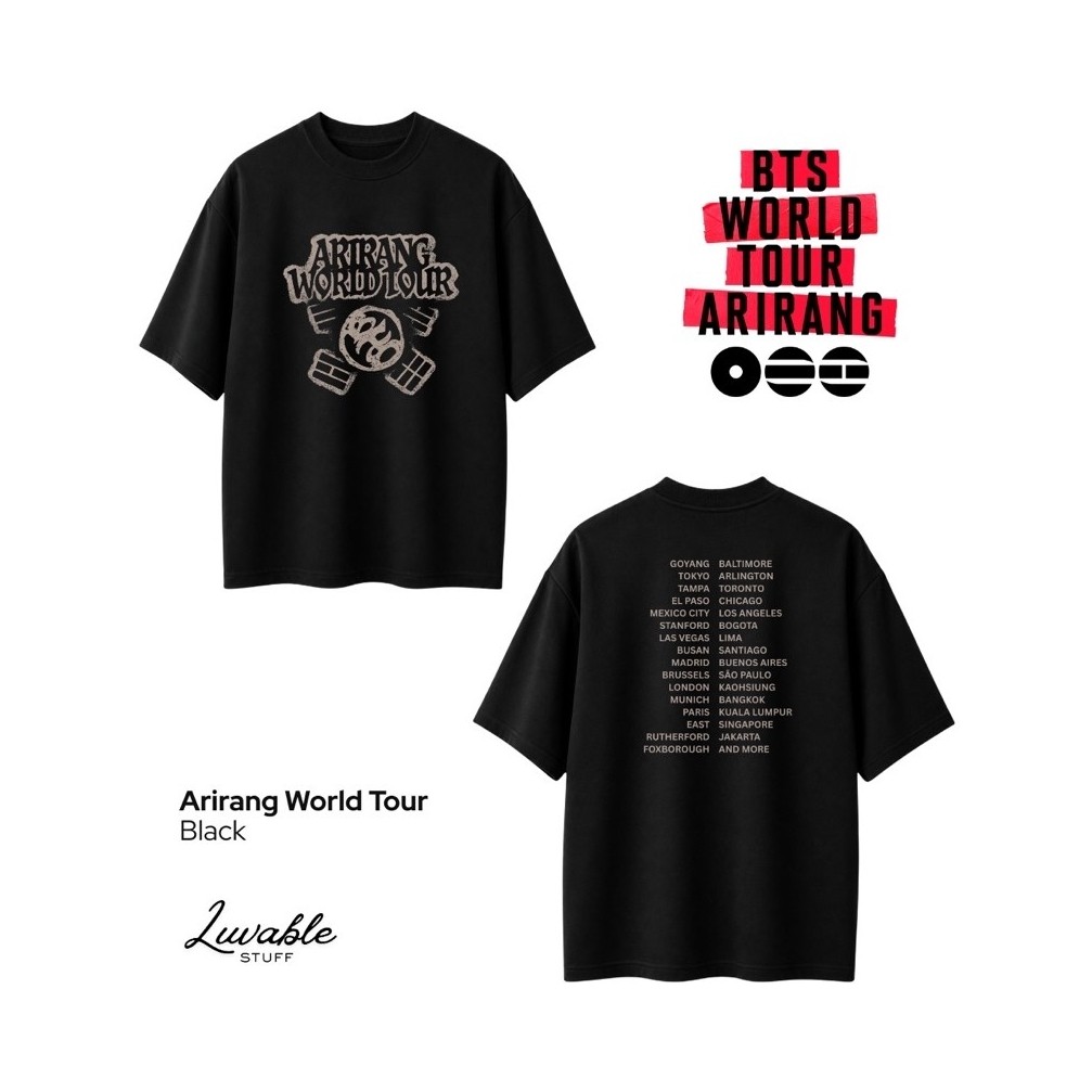 BTS WORLD TOUR OVERSIZED SHIRT 24s