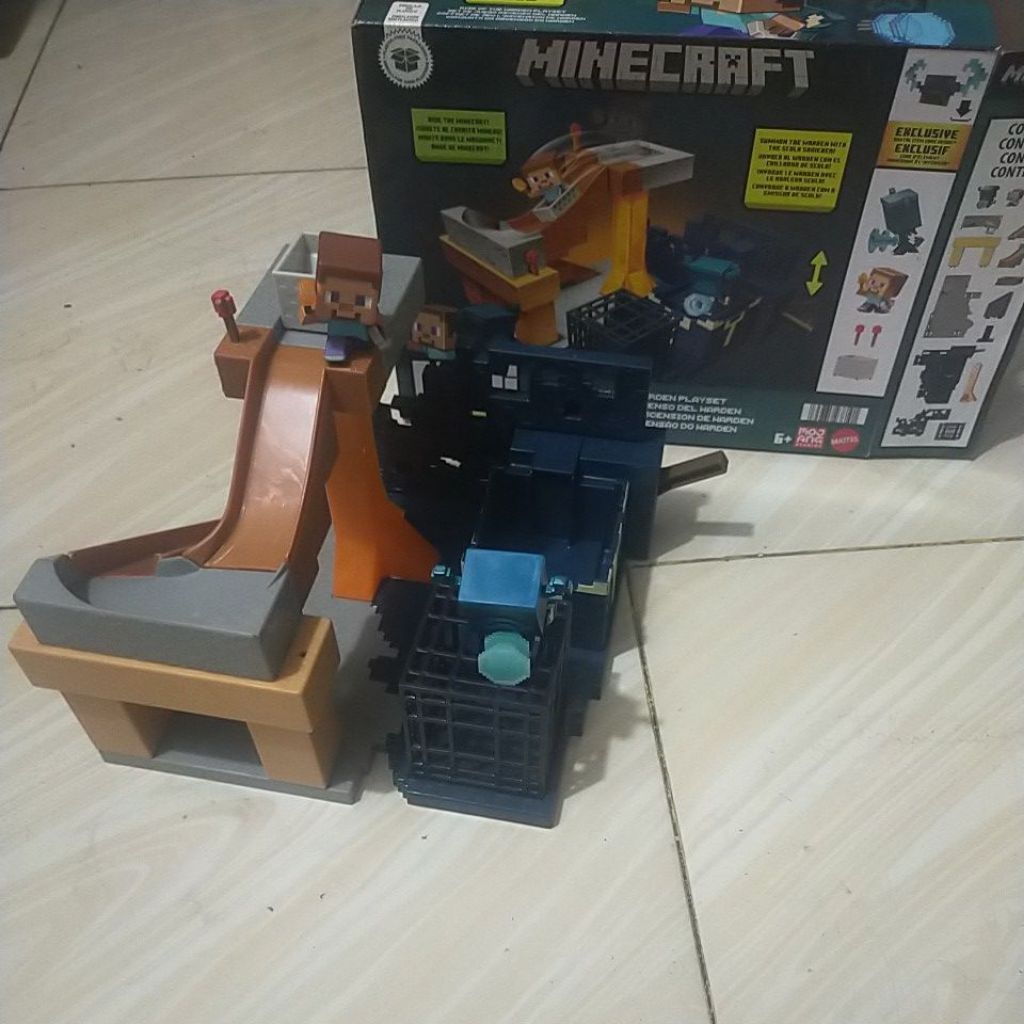 Mattel mini mode minecraft mini mode rise of the warden playset Mattel