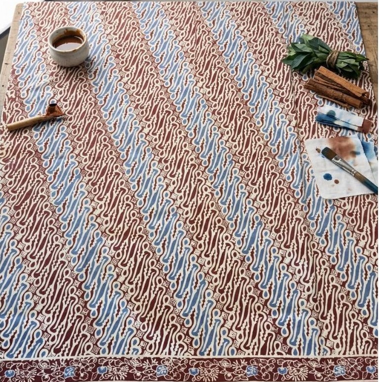 BATIK SYAILENDRA TRUSMI Kain Batik Cap Premium CodeWG