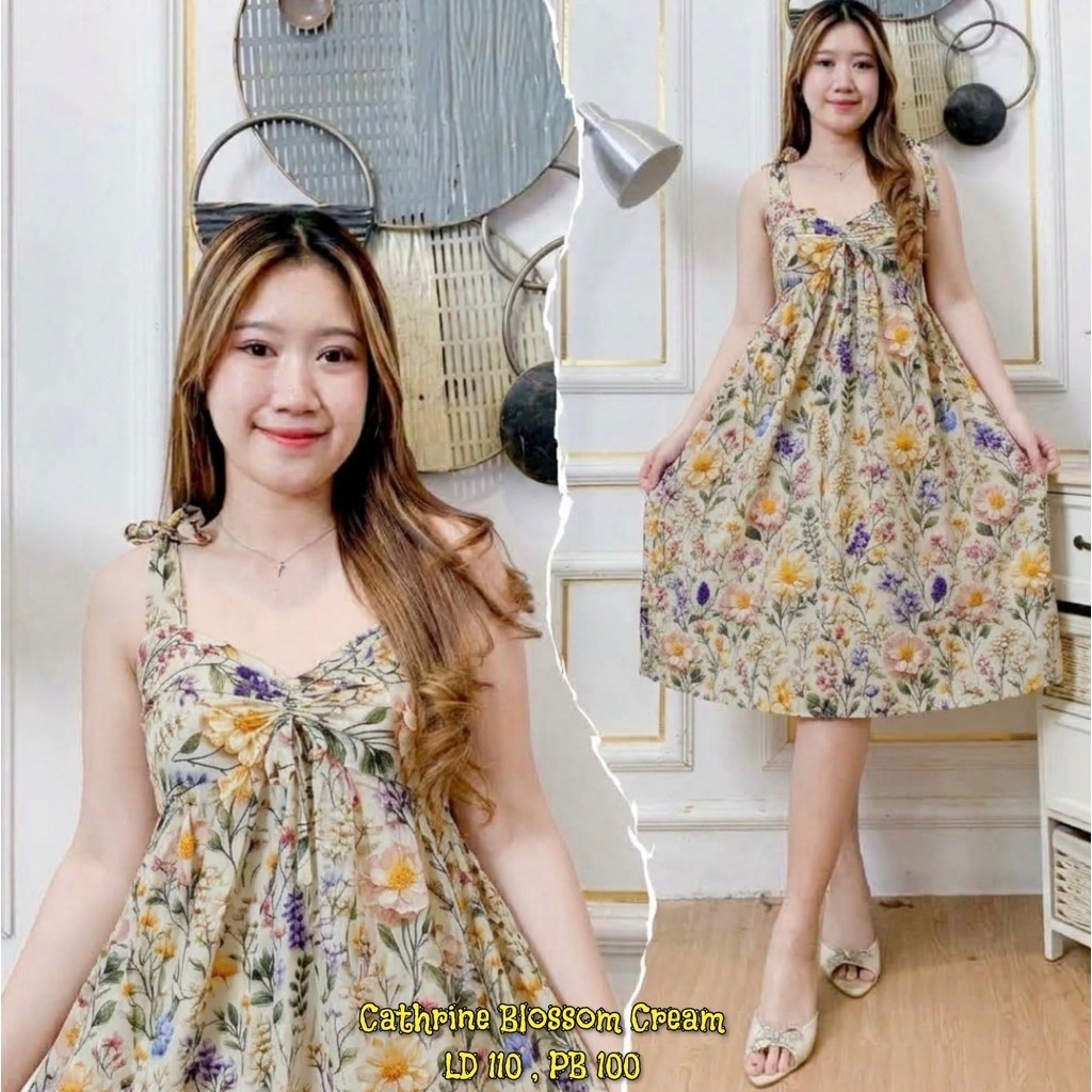 Daster Bali Cathrine Dress//Daster Rayon Model Kekinian