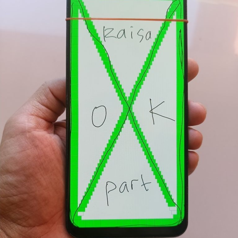 lcd samsung A30 amoled original copotan