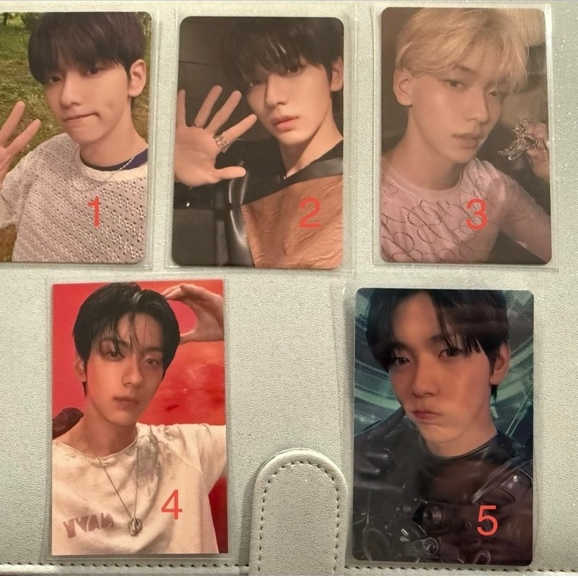 soobin txt pc photocard