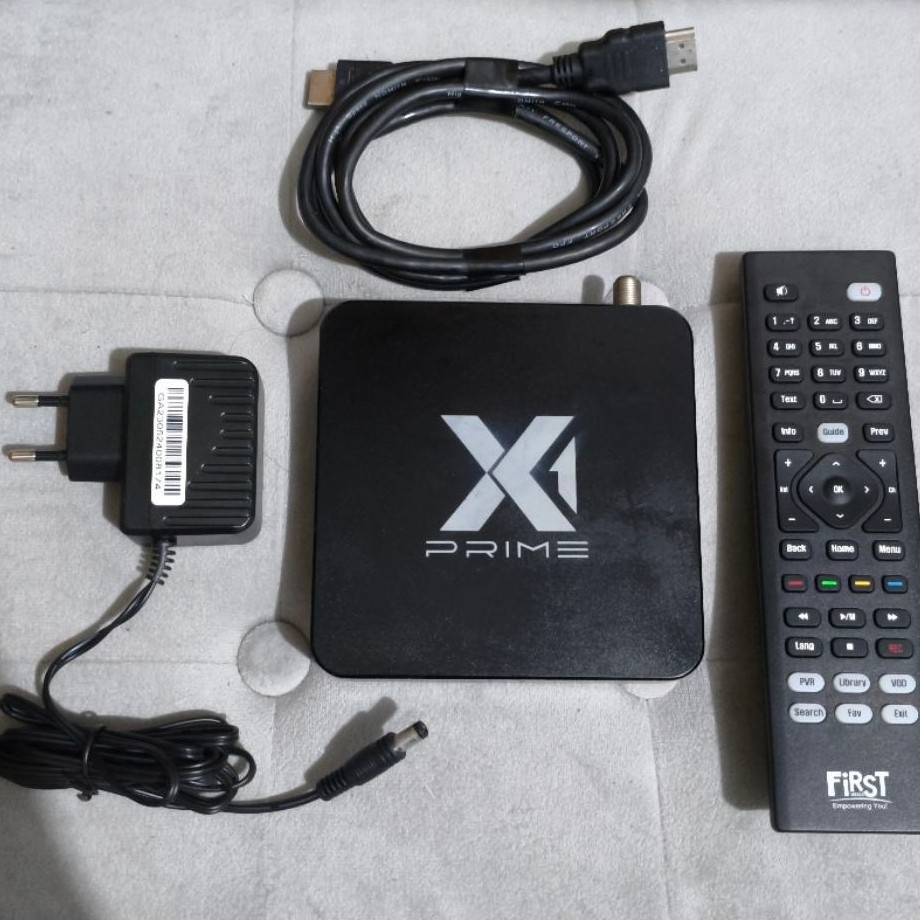 STB Android Box X1 Prime C Unlock Fullset