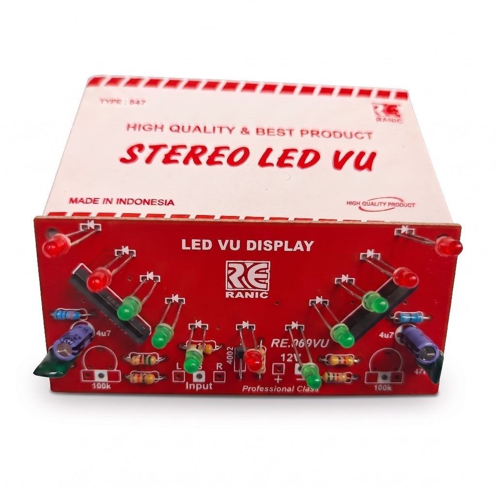 Kit LED VU Display Stereo