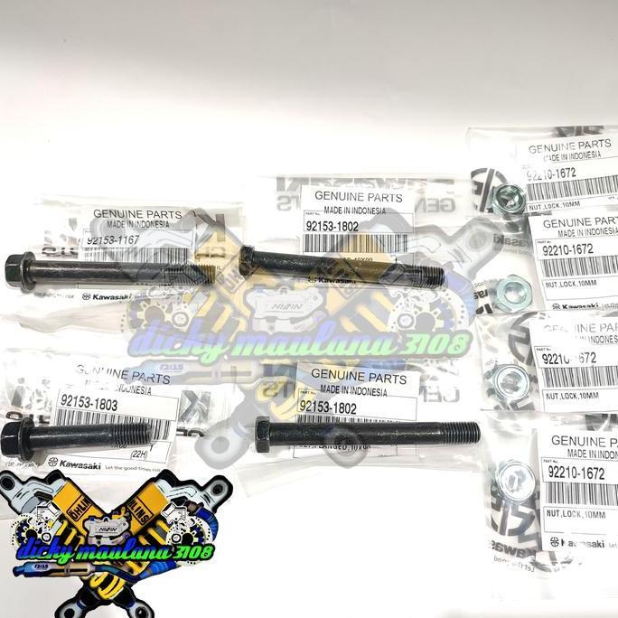 BAUT MUR UNITRACK MONOSHOCK SET NINJA 150 R SS KISS R OLD ORINAL KGP