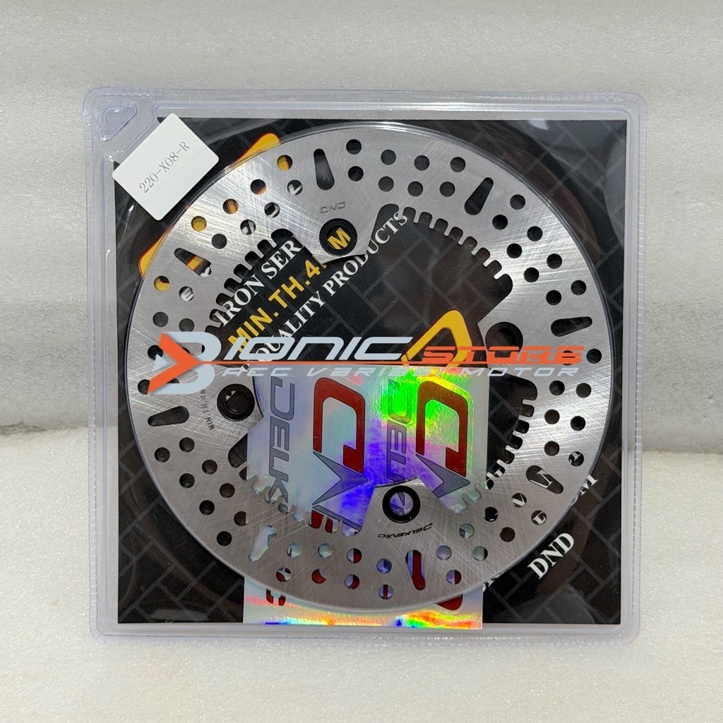 DISC PIRINGAN CAKRAM BELAKANG DELKEVIC PCX 160 PCX 150 ADV 150 160 STYLO 160 ABS VARIO 160 ABS PNP