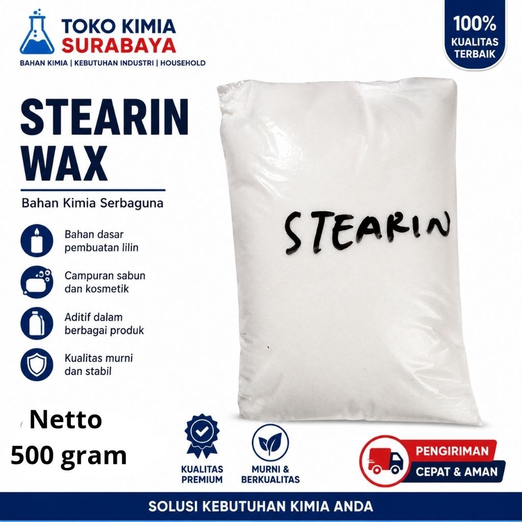 Stearin wax / Stearin 500 gram / Stearin perekat lilin