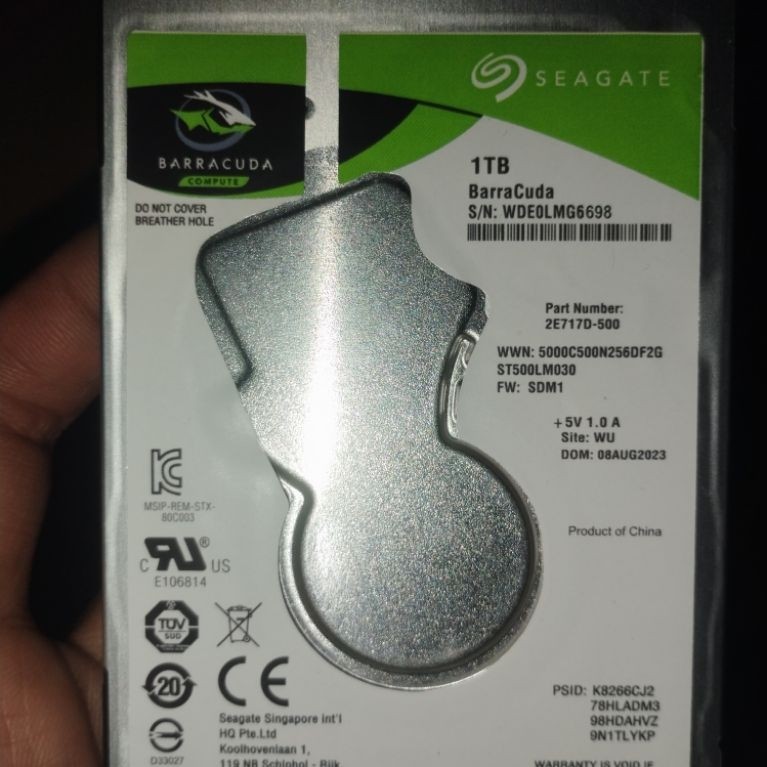 HDD 1TB Seagate Barracuda