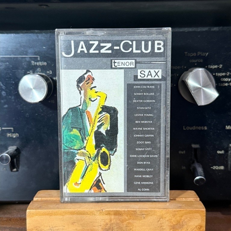 Kaset Pita Jazz Club Tenor Sax Import (John Coltrane Sonny Rollins Stan Getz dll)