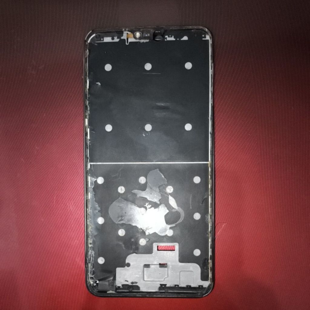 Frame Tulang Tengah Asus Zenfone Max Pro M2 X01BD Original Copotan Minus sama Bacdor hpnya