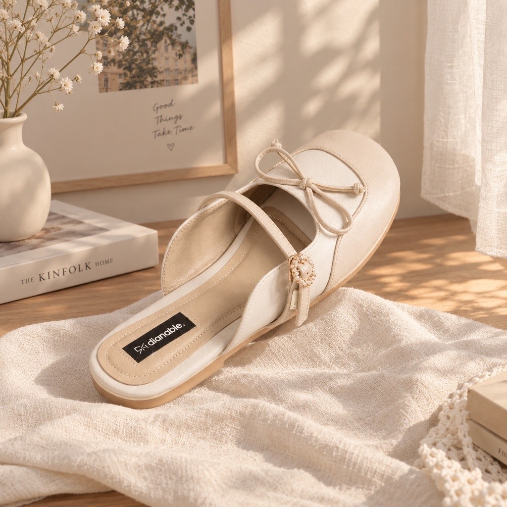 Sandal Wanita Molly Mules - Dianable (Preloved)