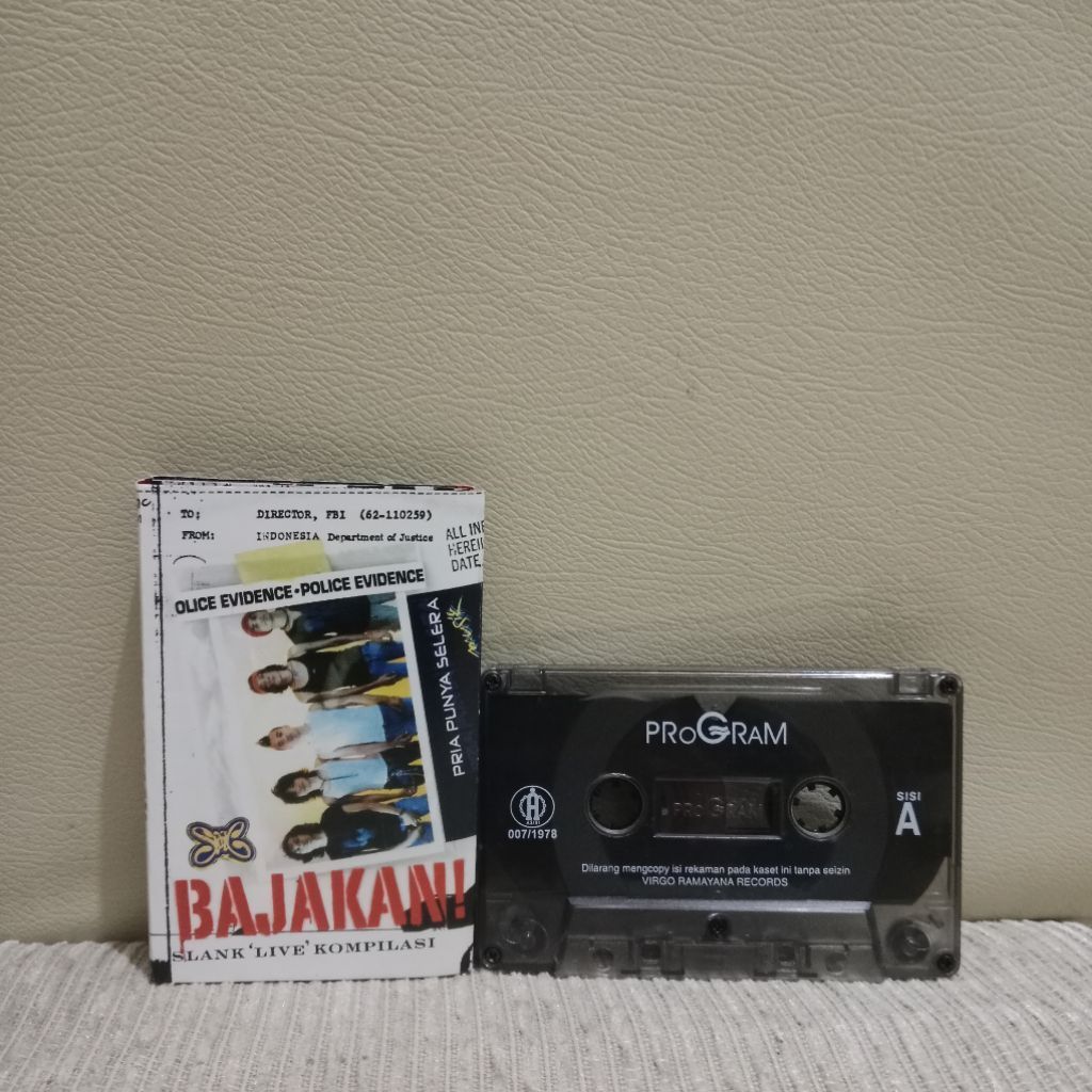 Kaset pita Slank - Bajakan