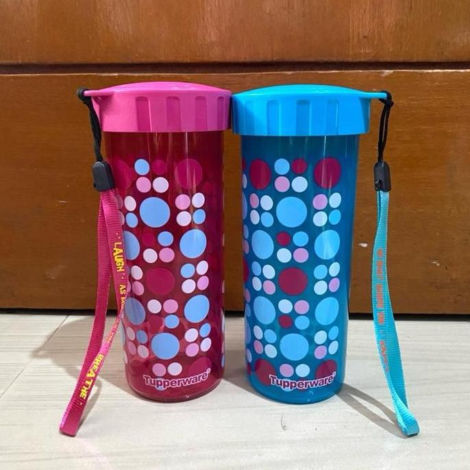 H2Go Tupperware 1Pcs Botol Minum Mewah/ Botol Minum Kristal Tupperware/ Drinking Flask Tupperware