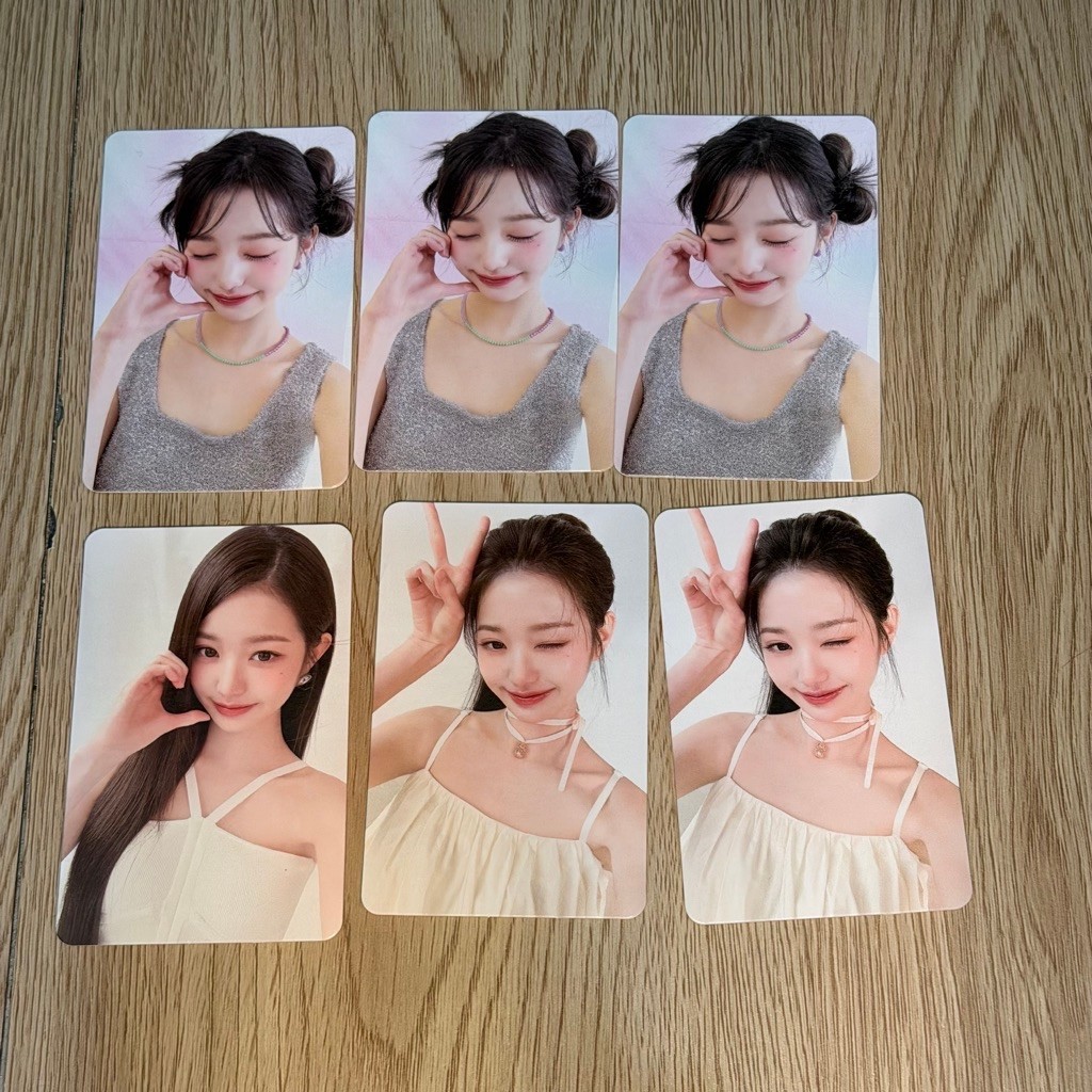 photocard wonyoung ive