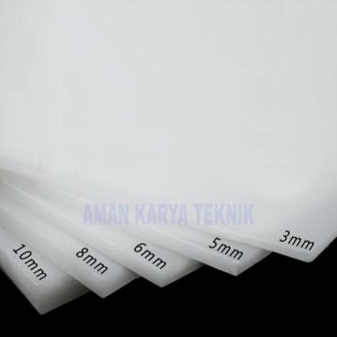 Promo Polypropylene / PP Lembaran ( PP Sheet ) 5 mm x 24 cm x 24 cm Diskon