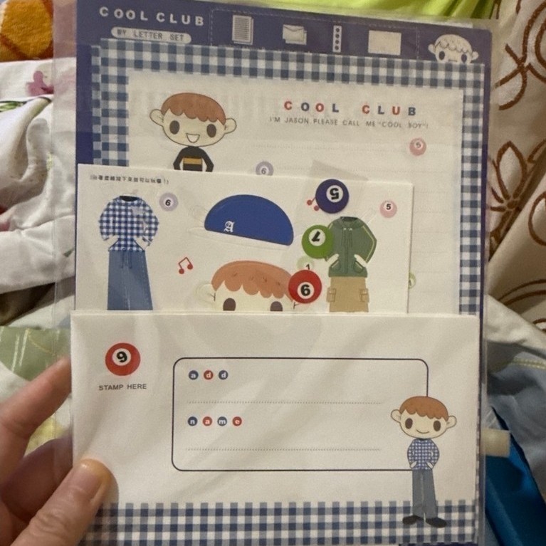 KOREA LETTER SET KERTAS SURAT NOTE PAD MEMO PAD